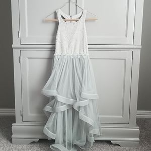 Kids grey formal dress